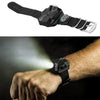 Outdoor Multi Tools Pocket Rechargeable Waterproof LED Wrist Watch Light #