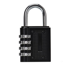 New 4 Dial digital lock Combination Suitcase backpack Password Lock camping trinket#YL
