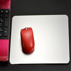 2016 PC accessories Keyboard Mouse Aluminum alloy Mousepad Both Sides Can Be Used Game Metal Super Smooth Mouse Wrist Pad