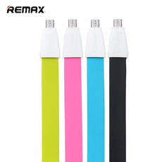 2017 REMAX Micro USB 2.4A High Speed 2 Flat Charging Data Cable For Cellphone 1M Charger USB Cable Charger Cable