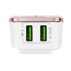 2016 Fashion PC Accessories ugreen charger FineBule F-CT02 2 Ports USB Charger For Tablet PC Cellphone Gift Sale