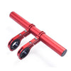 20CM Carbon Fiber Bike Bicycle Handlebar Extender Extension Light Lamp computer phone Mount Stand Holder Bicycle Accessories #11