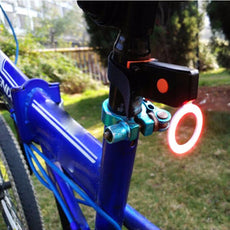 Dropshipping Round USB Bicycle Tail Light Bike Lamp LED Cycling MTB Safety Warning Tail Light Bicycle Accessories wholesale