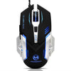 Malloom Rechargeable Mouse Gamer Gift Sale 3200 DPI 6D Buttons LED Mechanical Wired Gaming Mouse For PC Laptop