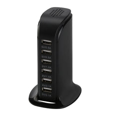 USB Charging Station Hub 30W 5 Port USB Wall Charger Power Adapter Portable Travel Charger Plug For iPhone For iPad For Samsung