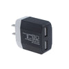 2017 New Arrival Home USB Travel Charger 5V 1.2A Dual Port AC USB Wall Charger for iPhone for Samsung Galaxy S8 US Plug#30