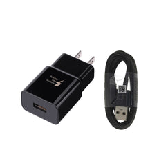 USB Charger 5V 2A and USB Charger Cable For Samsung Galaxy S8  Plus Type C USB-C Sync Charger Charging Power Cable US Plug#30