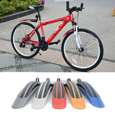 Rear Mud Guard Set Plastic MTB Mountain Road Bike Bicycle Tyre Tire Front Mudguard Set Cycling Accessory Bicycle #ES