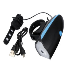 1set 10x5.1x6cm High Quality USB Rechargeable Cycling Bicycle Light Riding Oversized Vocal Headlight Also can used be Speaker