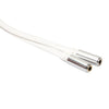 2PCS 2016 Fashion Gift Sale 3.5mm Audio Aux Cable Male To 2x Female Stereo Extension Headphone Splitter Cord