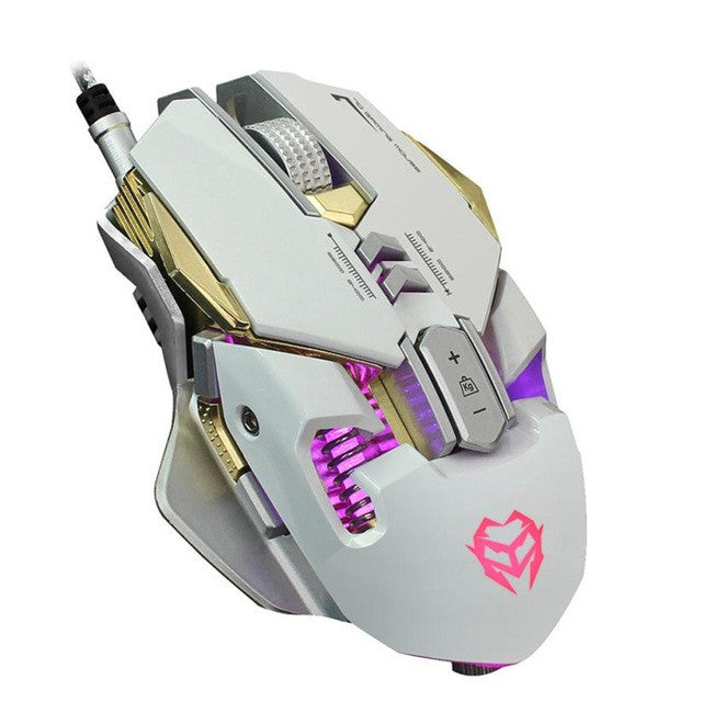 Malloom 2017 Wired Mouse Gamer Computer Mouse New 3200DPI Optical Adju ...