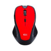 Malloom Newest Black and Red Computer Mouse 2016 Hot Sale Ergonomic 6 Keys Bluetooth 3.0 Wireless Mouse