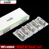 10pcs Eleaf EC Head 0.18ohm/0.3ohm/0.5ohm electronic cigarette evaporator for ijust 2/iJust S/melo EC Head Atomizer coil