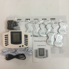 Russian Version Electronic Body Slimming Pulse Massage for Muscle Relax Pain Relief Stimulator Tens Acupuncture Therapy Machine