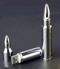 Silver 8gb 16gb 32gb Metal Bullet Shape Model USB 2.0 Memory Flash Stick Pen Drive
