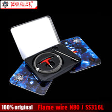 Demon Killer Wire DIY Atomizer Coil 316L & N80 with Allen Key and Coil Jig DIY Tools Heating Coil Wire for RDA&RBA Atomizer Tank