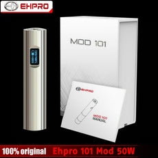 Original Ehpro Billow 101 50W Mod or Kit 101D 0.49 inch OLED Screen Adjustable Tube fit 18350 18650 Battery Box Mod for RDA Tank