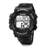 Fashion HONHX Digital LED Watch Outdoor Multifunction Waterproof Child/Boy's/Girl's Sports Electronic Sport Watch