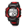 Fashion HONHX Digital LED Watch Outdoor Multifunction Waterproof Child/Boy's/Girl's Sports Electronic Sport Watch