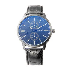 Fashion Malesiness Watch Analog Leather Electronic Wrist Watch