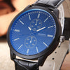 Fashion Malesiness Watch Analog Leather Electronic Wrist Watch