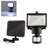 60 LED Solar Motion Light Security Lamp with PIR for Driveway Porches Decks Sheds 5m Detection Range