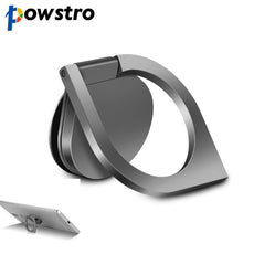 Powstro 3 in 1 Gyro 360 Degree Metal Finger Ring Holder for IPhone 7 6 Samsung Tablet Hand Spinner Mobile Phone Stand Holder Pop