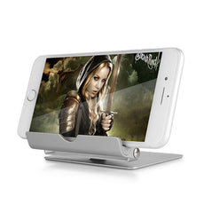 Tablet PC & Mobile Phone Stand Holder 360 Degree Rotate Aluminum Alloy Desktop Lazy Support Folding Detachable Bracket For iPad