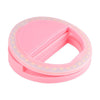 Selfie LED Photography Flash Light Up Luminous Lamp Night Ring Light 36pcs LED 3 Brightness Levels Clip on All Mobile Phone