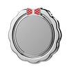 Powstro Metal Mirror Finger Ring Holder 360 Degree Smartphone Mobile Phone Finger Stand Holder For iPhone 7 6 Samsung Tablet