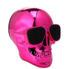 Wireless Bluetooth Skull Speaker 3.5mm Audio Stereo Rechargeable for Desktop PC Laptop Tablet Smartphone