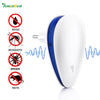 Lemonbest 2pcs/Set Breathing Night Light EU/US Plug with Ultrasonic Pest Repeller Use Non-Toxic Electronic Mosquito Dispeller