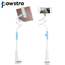 Powstro 360 degree Removable Rotating Lazy People Bed Desktop tablet Holder Phone stand For iphone Sumung ipad mini 5 Xiaomi