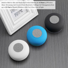 FORNORM  Waterproof Mini Bluetooth speaker portable Subwoofer Shower Soundbar music bluetooth audio receiver Wireless speakers