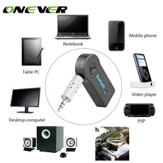 Wireless Car Bluetooth Receiver Adapter 3.5MM AUX Audio Stereo Music Hands-freeHome Car Bluetooth Audio Adapter for Speaker