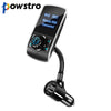 powstro USB Car Charger for FM Transmitter Bluetooth Car Mp3 Handsfree Kit Bluetooth FM Transmitter Wireless Radio Adapter