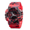 Camouflage Double Display Cold Light Electronic Sport Waterproof Mens Watch