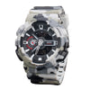 Camouflage Double Display Cold Light Electronic Sport Waterproof Mens Watch