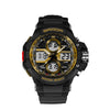 Colorful Double Display Cold Light Electronic Sport Waterproof Mens Watch