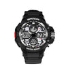Colorful Double Display Cold Light Electronic Sport Waterproof Mens Watch