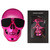 Fornorm Portable Skull Shape Bluetooth Speaker With Microphone Rechargeable Stereo Music Player For Computer Iphone Smartphone