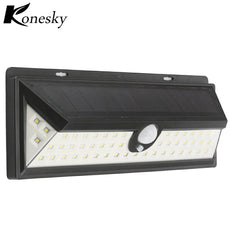54 LED Solar Power Light Human Infrared PIR Motion Sensor Wall Lamp Outdoor Security Night Light Waterproof Lamp for Garden Yard