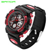 Sport Watch Double Display Cold Light Electronic Waterproof Mens Student