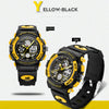Sport Watch Double Display Cold Light Electronic Waterproof Mens Student