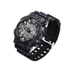 Sport  Watch Camouflage Double Display Cold Light Electronic  Waterproof Mens