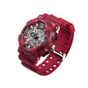 Sport  Watch Camouflage Double Display Cold Light Electronic  Waterproof Mens