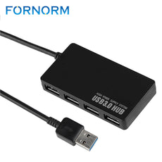 High Speed USB 3.0 Hub 4 Ports USB HUB Splitter for PC Laptop Notebook Peripherals Accessories With Power Interface