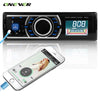 Onever Car Radio Audio Receiver MP3 Player AUX-IN MP3 FM/USB/1 Din/remote control 12V Car Audio Auto Support Smartphone