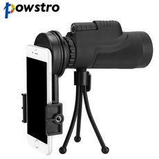 Universal HD 12X Phone Telescope Lens Phone Monocular Camera Lens with Tripod Phone Clip Telescope Observing Survey