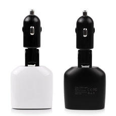 powstro 5V 2.4A+1A Dual USB Car Charger Adapter LED Voltage Monitor Display For iPhone 5 6 6S Ipad Samsung Tablet Car-Charger